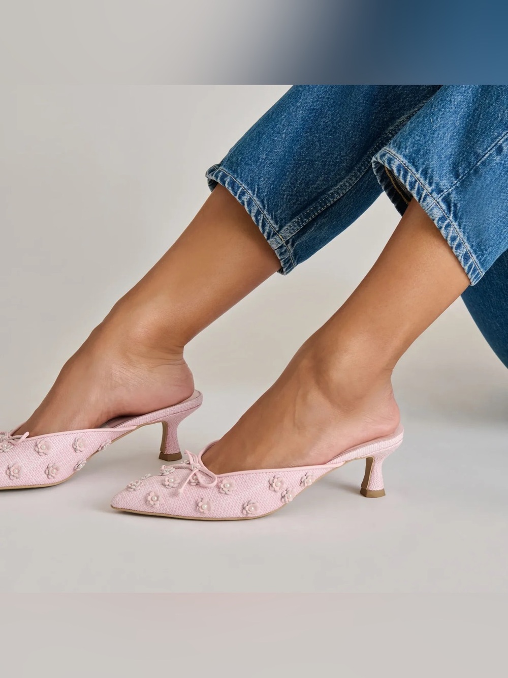 Dolce Vita Camilo x Byrdie Golf Heels in Pink